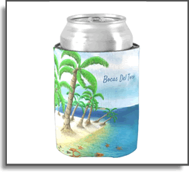 Bocas Del Toro Beaches Koozie